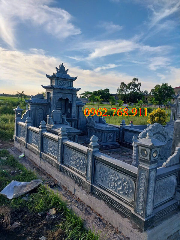 Mẫu khuân viên lăng mộ tư gia đẹp