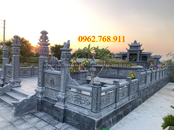 khu lăng mộ đá đẹp