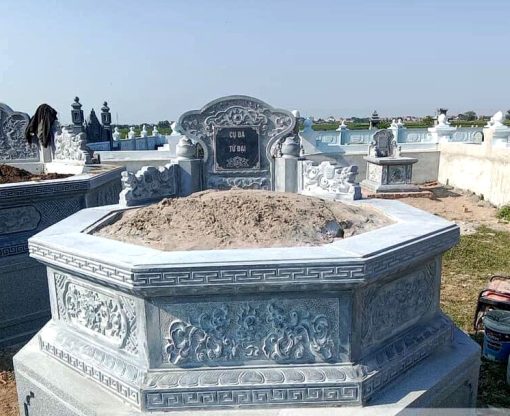 Mộ đá lục giác -Mẫu 01