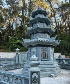 Mộ đá tháp - Mẫu 01