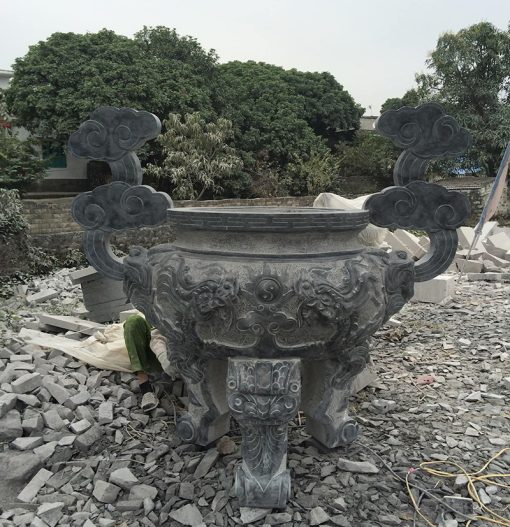 Lư hương đá - Mẫu 15