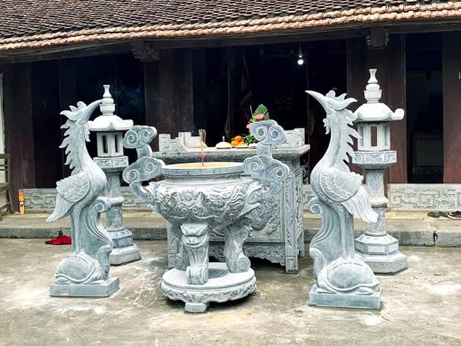 Lư hương đá - Mẫu 03