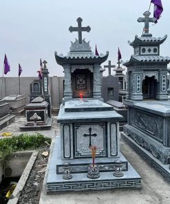 Mộ đá công giáo - Mẫu 01