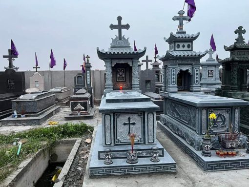 Mộ đá công giáo - Mẫu 01