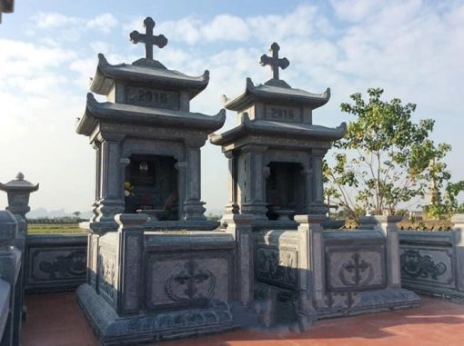 Mộ đá công giáo - Mẫu 03