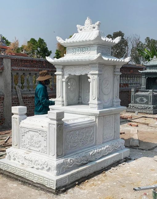 Mộ đá trắng - Mẫu 03