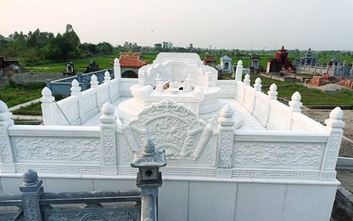 Mộ đá trắng - Mẫu 05