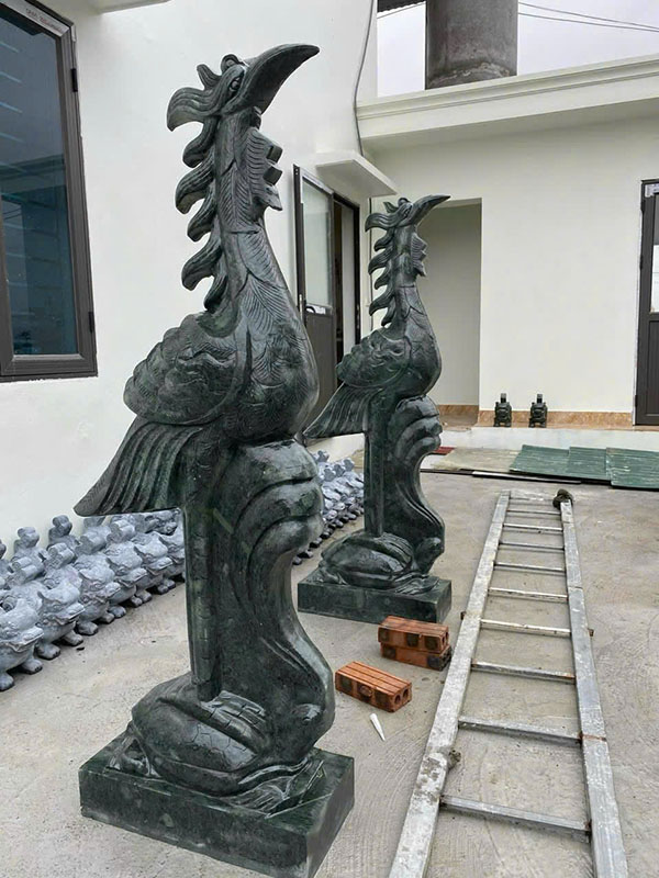 hạc thờ băng đá
