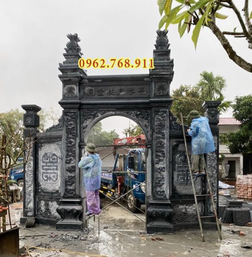 Mẫu cổng đá - 07